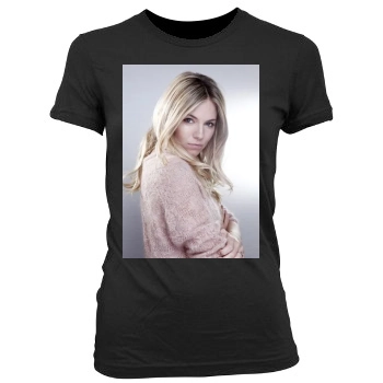 Sienna Miller Women's Junior Cut Crewneck T-Shirt