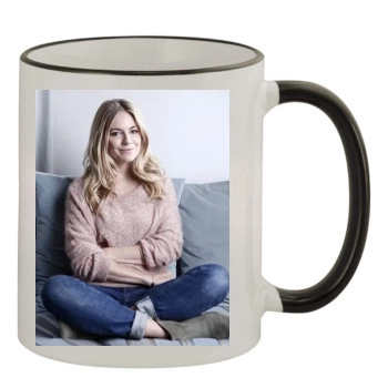 Sienna Miller 11oz Colored Rim & Handle Mug