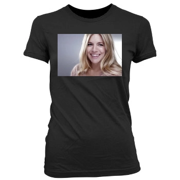 Sienna Miller Women's Junior Cut Crewneck T-Shirt