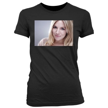 Sienna Miller Women's Junior Cut Crewneck T-Shirt