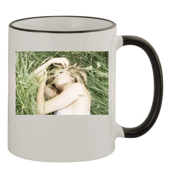 Sienna Miller 11oz Colored Rim & Handle Mug