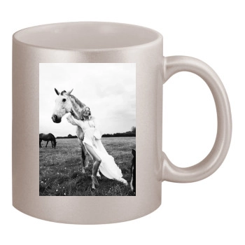 Sienna Miller 11oz Metallic Silver Mug