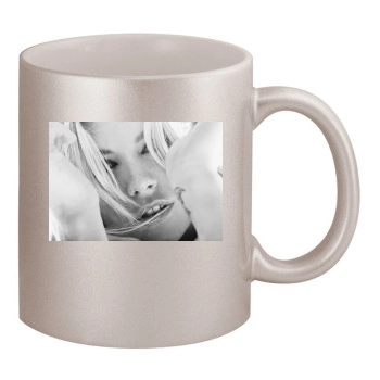 Sienna Miller 11oz Metallic Silver Mug