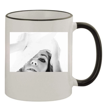 Sienna Miller 11oz Colored Rim & Handle Mug