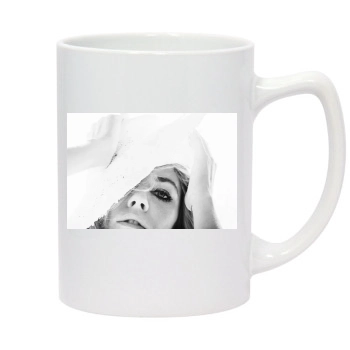 Sienna Miller 14oz White Statesman Mug