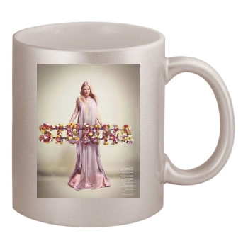 Sienna Miller 11oz Metallic Silver Mug