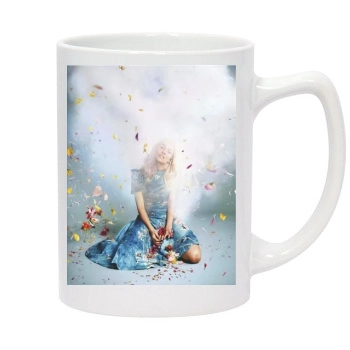 Sienna Miller 14oz White Statesman Mug