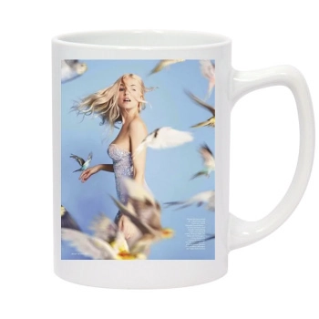 Sienna Miller 14oz White Statesman Mug