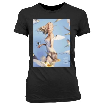 Sienna Miller Women's Junior Cut Crewneck T-Shirt