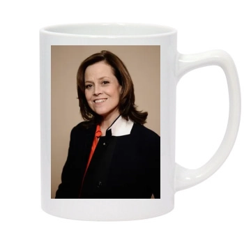 Sigourney Weaver 14oz White Statesman Mug