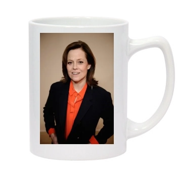 Sigourney Weaver 14oz White Statesman Mug