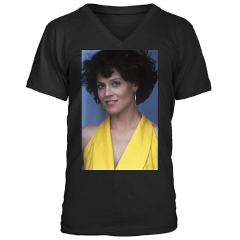 Sigourney Weaver Men's V-Neck T-Shirt