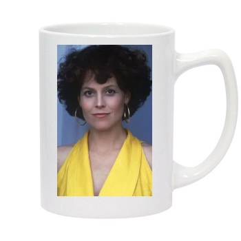 Sigourney Weaver 14oz White Statesman Mug