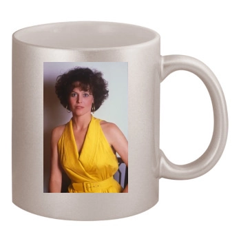 Sigourney Weaver 11oz Metallic Silver Mug