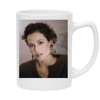 Sigourney Weaver 14oz White Statesman Mug