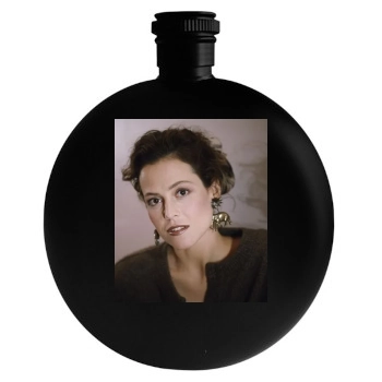 Sigourney Weaver Round Flask