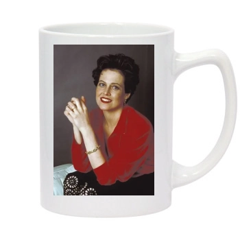 Sigourney Weaver 14oz White Statesman Mug