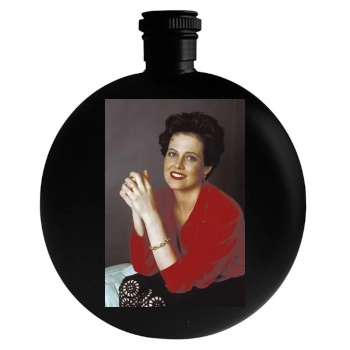 Sigourney Weaver Round Flask