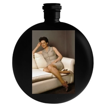 Sigourney Weaver Round Flask