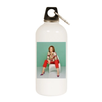 Sigourney Weaver White Water Bottle With Carabiner