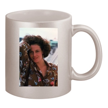 Sigourney Weaver 11oz Metallic Silver Mug