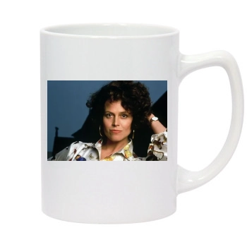 Sigourney Weaver 14oz White Statesman Mug