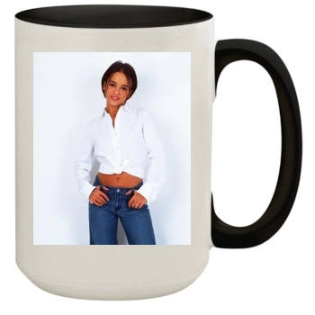 Alizee 15oz Colored Inner & Handle Mug