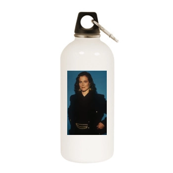 Sigourney Weaver White Water Bottle With Carabiner