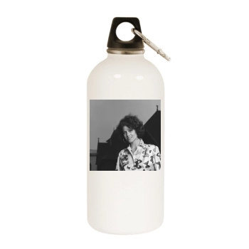 Sigourney Weaver White Water Bottle With Carabiner