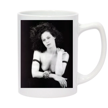 Sigourney Weaver 14oz White Statesman Mug