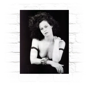 Sigourney Weaver Metal Wall Art