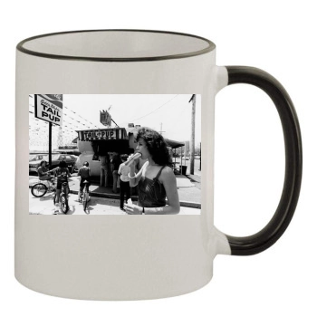 Sigourney Weaver 11oz Colored Rim & Handle Mug