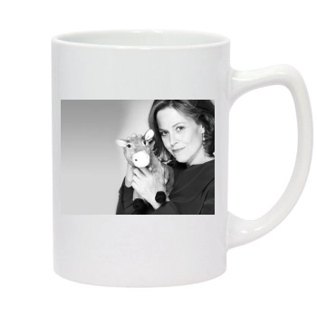 Sigourney Weaver 14oz White Statesman Mug