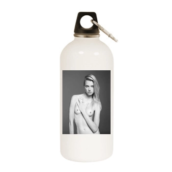 Sigrid Agren White Water Bottle With Carabiner