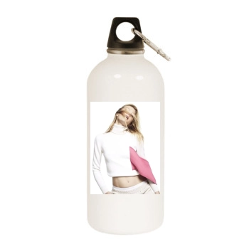 Sigrid Agren White Water Bottle With Carabiner