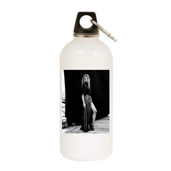 Sigrid Agren White Water Bottle With Carabiner