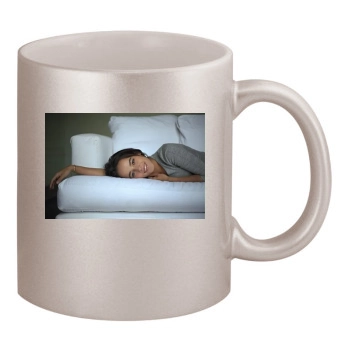 Alizee 11oz Metallic Silver Mug