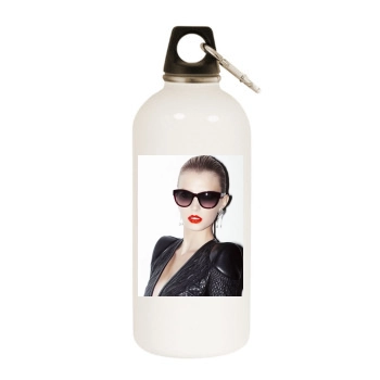 Sigrid Agren White Water Bottle With Carabiner