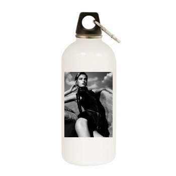 Sigrid Agren White Water Bottle With Carabiner