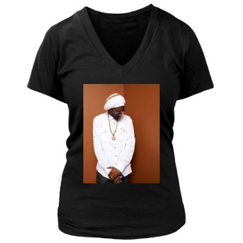 Snoop Dogg Women's Deep V-Neck TShirt