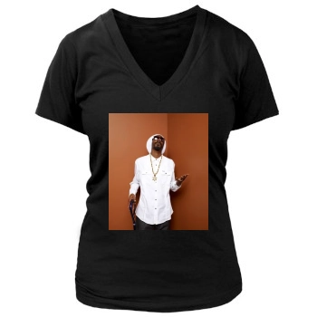 Snoop Dogg Women's Deep V-Neck TShirt