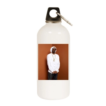 Snoop Dogg White Water Bottle With Carabiner