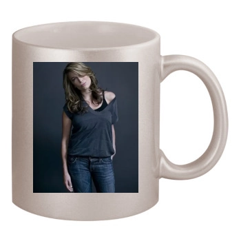 Sonya Walger 11oz Metallic Silver Mug