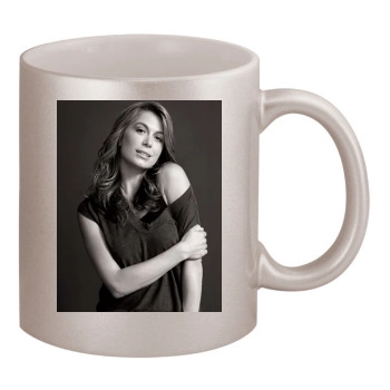 Sonya Walger 11oz Metallic Silver Mug