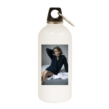 Sonya Walger White Water Bottle With Carabiner