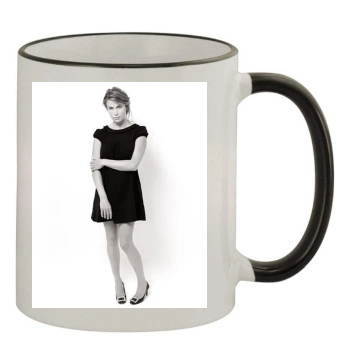 Sonya Walger 11oz Colored Rim & Handle Mug