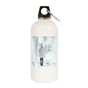 Soo Joo Park White Water Bottle With Carabiner