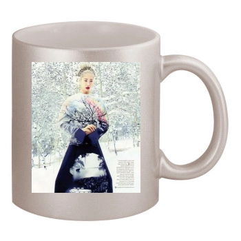 Soo Joo Park 11oz Metallic Silver Mug