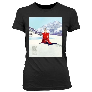 Soo Joo Park Women's Junior Cut Crewneck T-Shirt