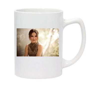 Sophia Bush 14oz White Statesman Mug